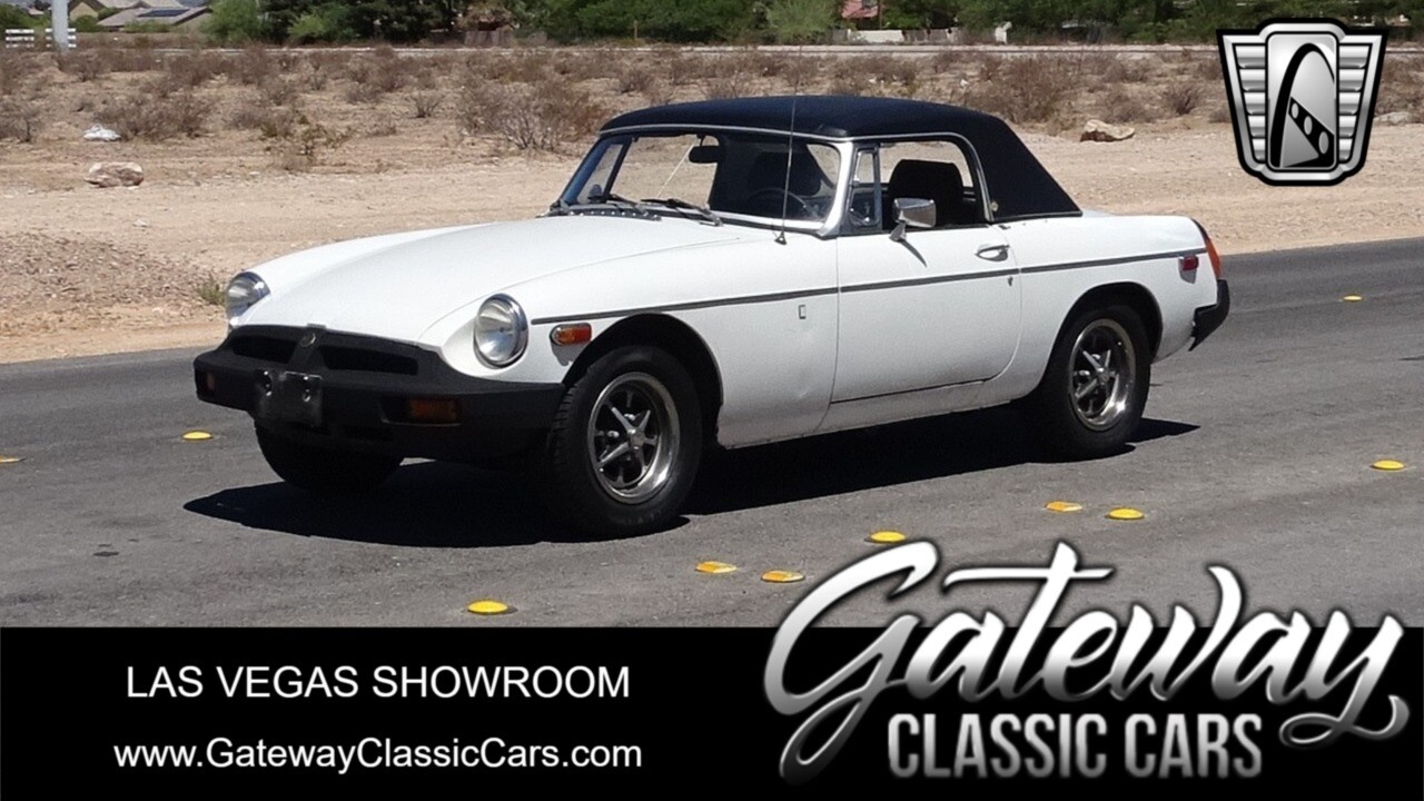 WHITE 1979 MG B  I4 4 Speed Manual Available Now!