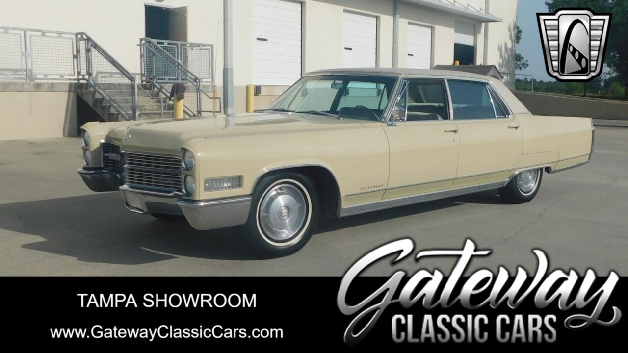 Sandalwood 1966 Cadillac Fleetwood  429 CI V8 3-speed TH-400 Automatic Available