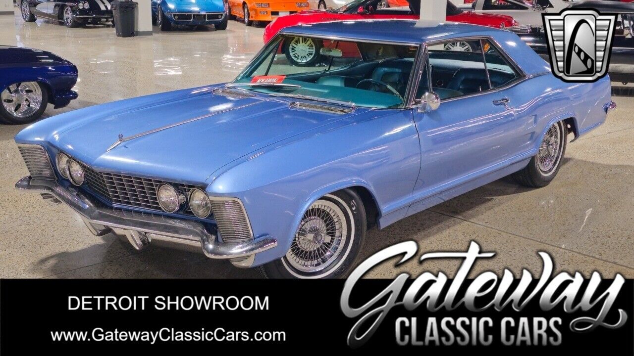 Blue 1964 Buick Riviera  425 cu.in. V8 Automatic Available Now!