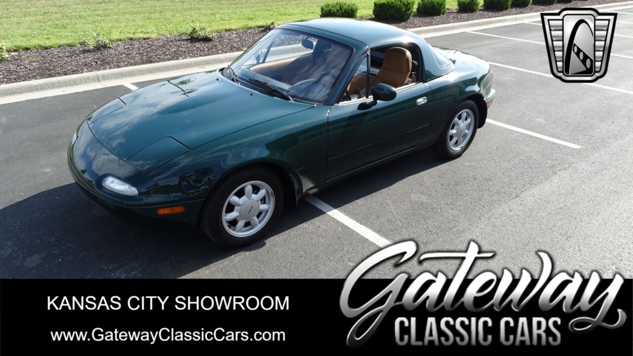 British Racing Green 1991 Mazda Miata  1.6 Liter 4 Cylinder 5-Speed Manual Avail