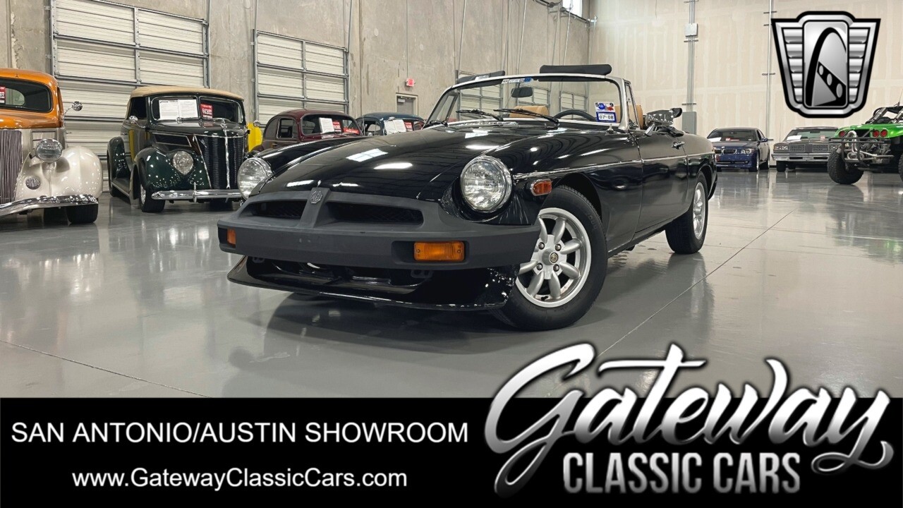 Black 1976 MG MGB  1598 CC 4 Cylinder 4 Speed Manual Available Now!