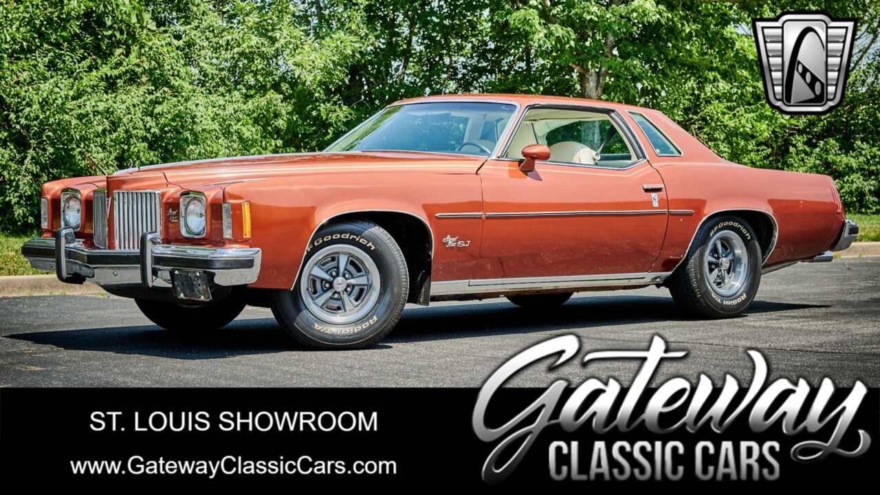 Coral Bronze 1974 Pontiac Grand Prix  V8 Automatic Available Now!