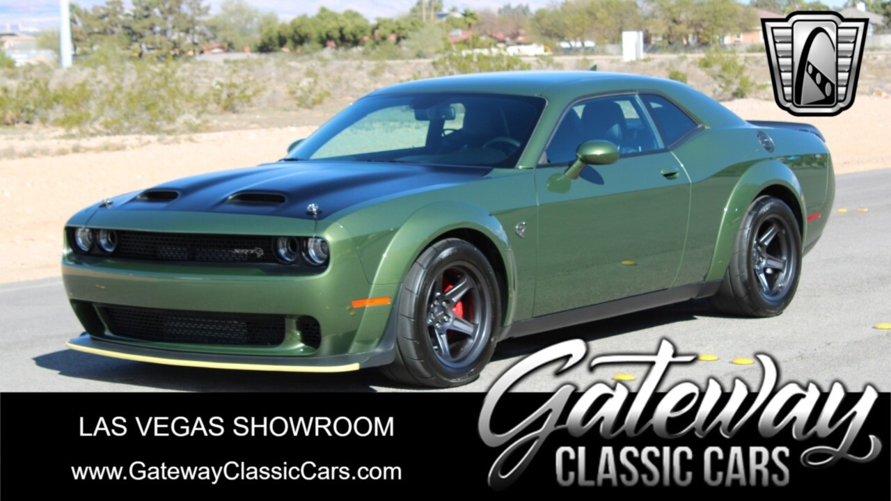 Green 2022 Dodge Challenger  6.2l V8 8-speed Automatic Available Now!