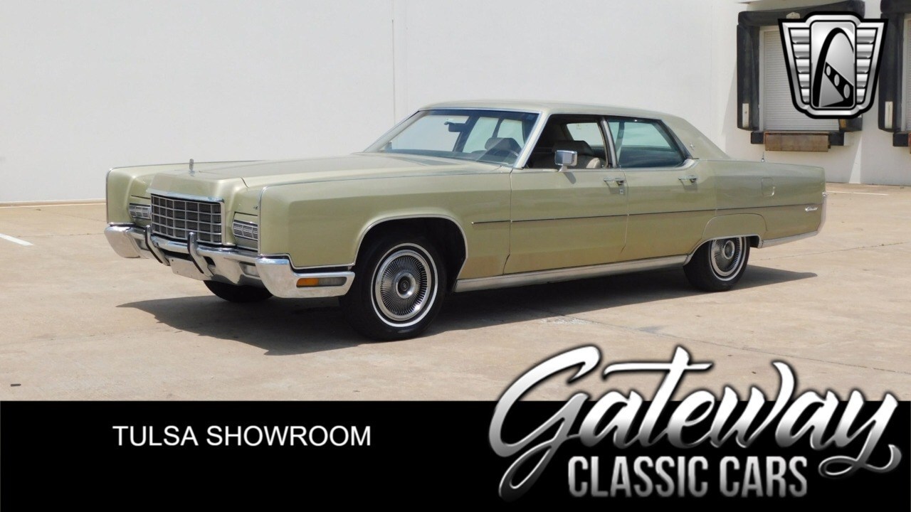 Gold 1972 Lincoln Continental  V8 Automatic Available Now!