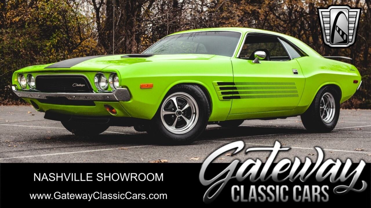 Subline Green 1972 Dodge Challenger  318 CID V8 3 speed Automatic Available Now