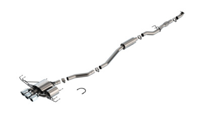 Borla 140927 for 2023-24 Honda Civic Type R MT ATAK Catback Exhaust w/4'' Tips