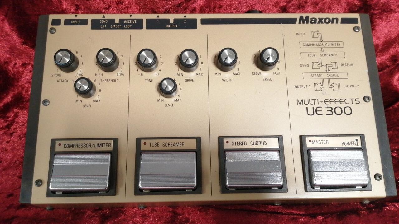 即発送 Maxon ue 303 B Multti-Effects 中古】 Maxon UE 303B MULTI-EFFECTS - 中古楽器の販売 ロト