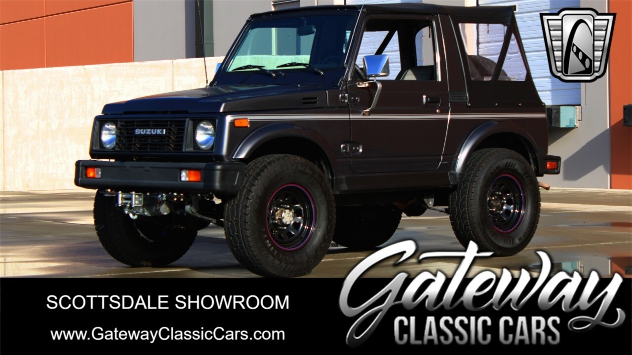 Gray 1987 Suzuki Samurai  1.3L 4 Cylinder Manual Available Now!