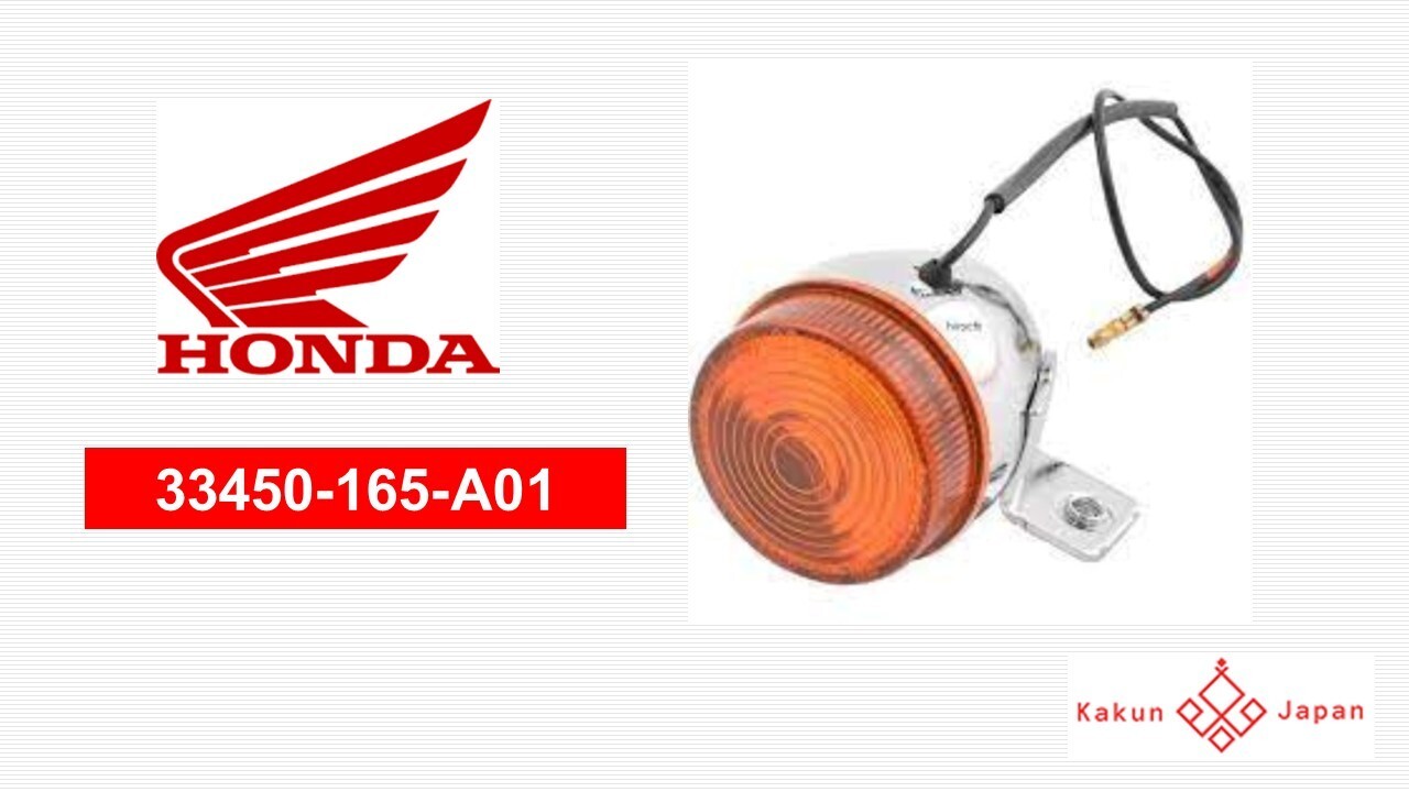 Honda OEM 33450-165-A01 Monkey Z50 12V signal left front | eBay