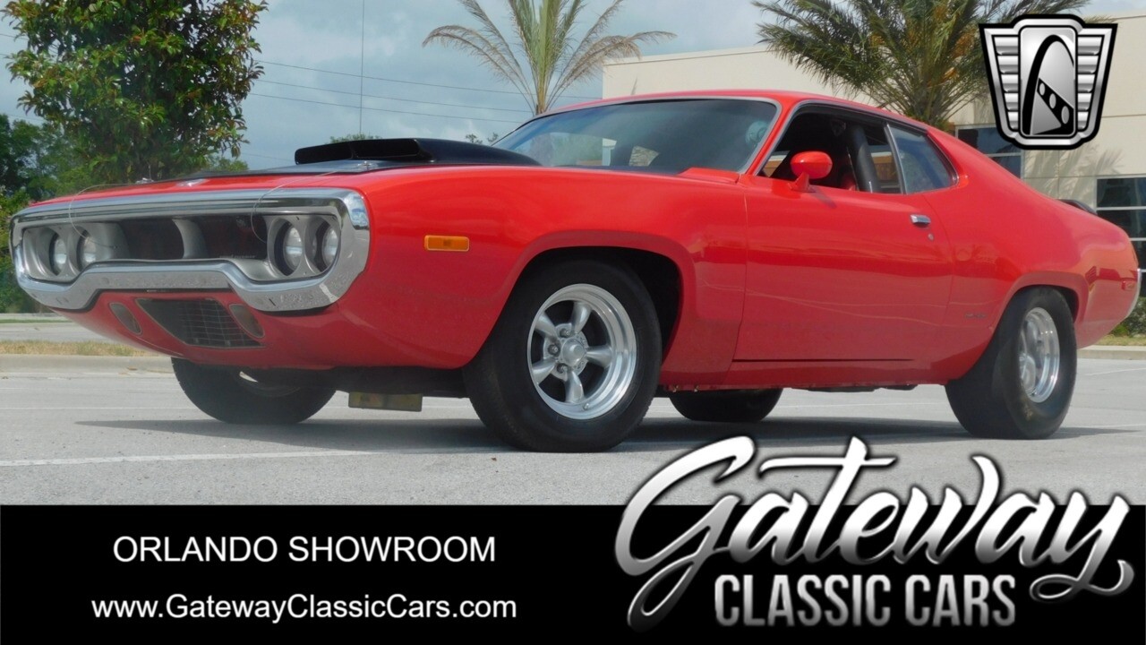 Red 1972 Plymouth Road Runner  440 V8 Automatic Available Now!