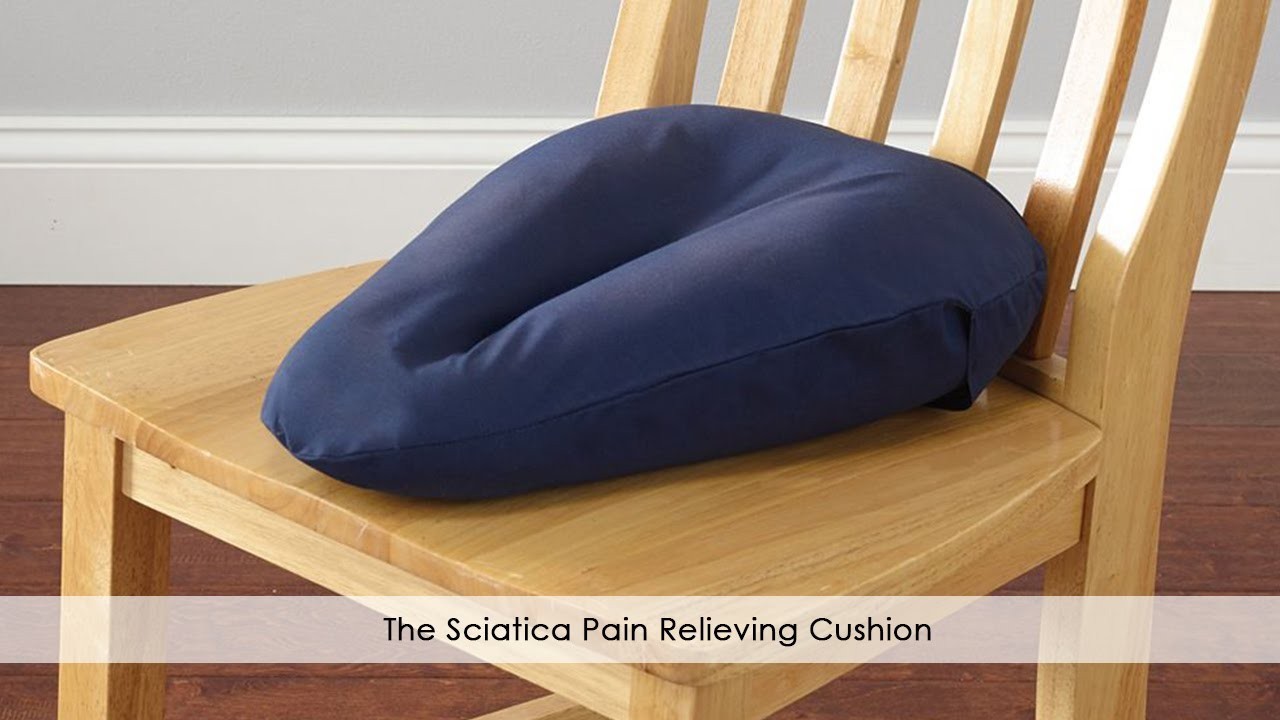 Patent US D674643 Sciatica Saddle Pillow. Thousands already sold!