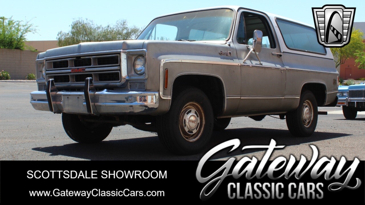 Gray 1976 GMC Jimmy  5.7L 350 CID V8 3-Spd Transmission Automatic Available Now!