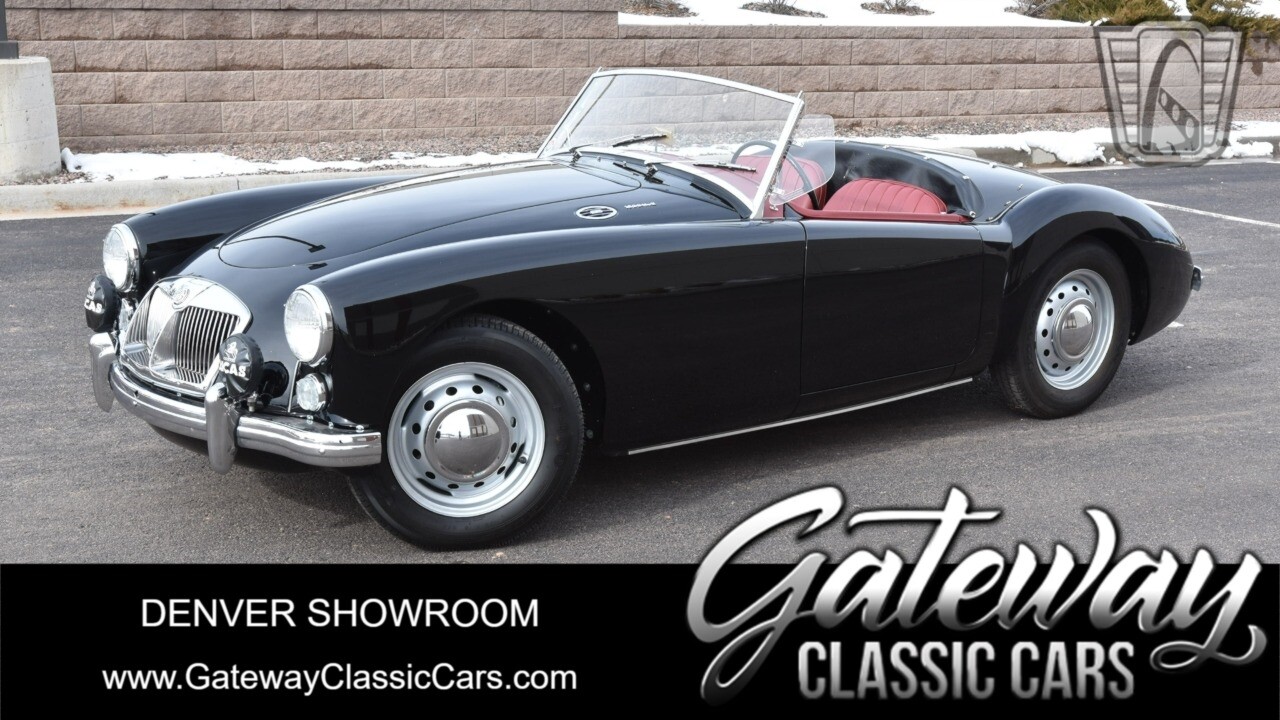 Black 1962 MG A  1622cc 1.6L I-4 4 Cylinder 4-Speed Manual Available Now!