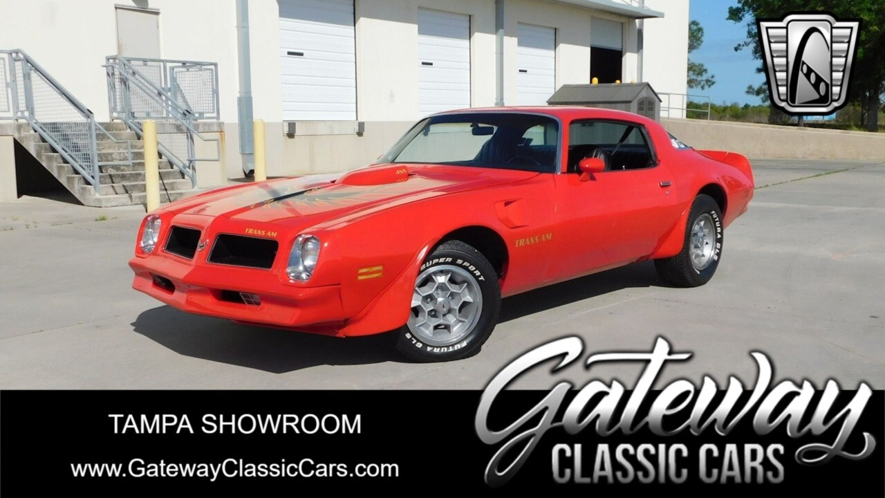 Red 1976 Pontiac Firebird  455 CI V8 4 Speed Manual Available Now!