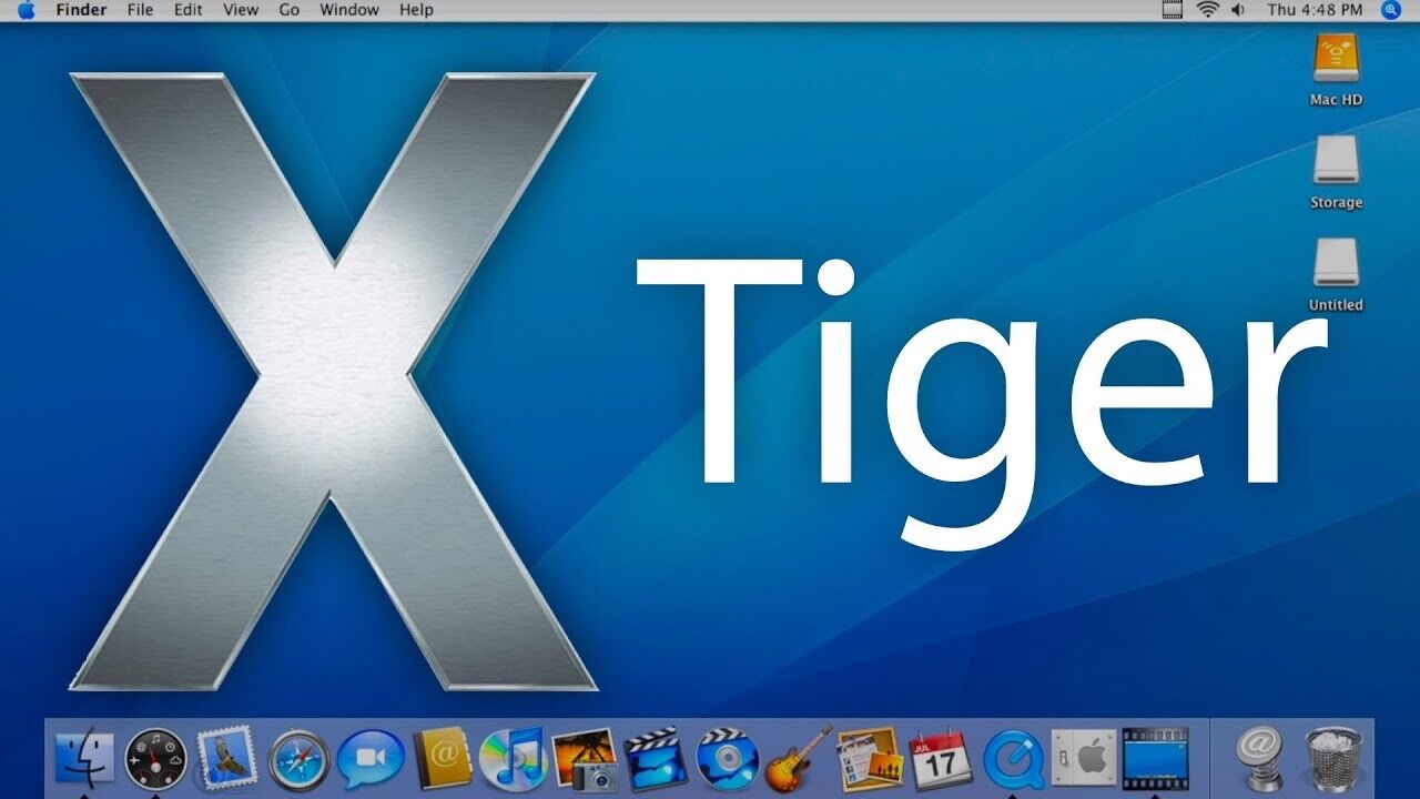 Mac OSX 10.4.7 Tiger for Intel Macs-60GB-PLUG & PLAY Mac OSX 10.4.7 Tiger for Intel Macs-60GB-PLUG & PLAY