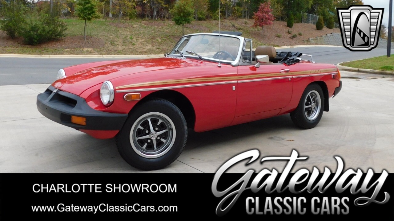 Red 1978 MG B  4 Cylinder 4-speed Manual Available Now!