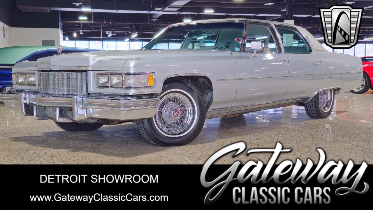 Gray 1976 Cadillac Fleetwood  500 CID V8 Automatic Available Now!