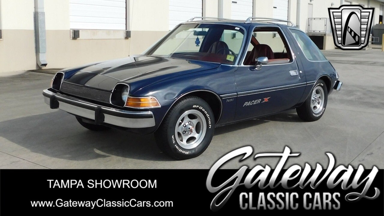 Dark Blue 1975 AMC Pacer  258 CI I6 Automatic Available Now!