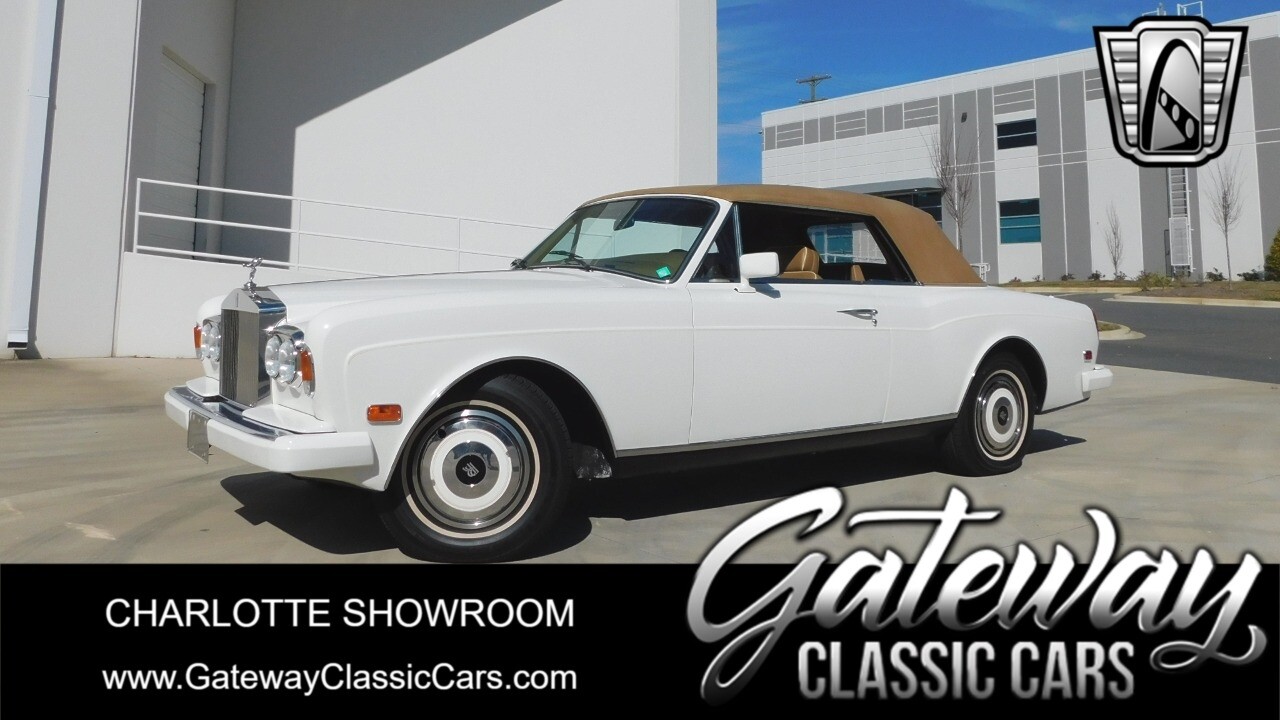 White 1988 Rolls-Royce Corniche  6.75 Litre V8 Automatic Available Now!