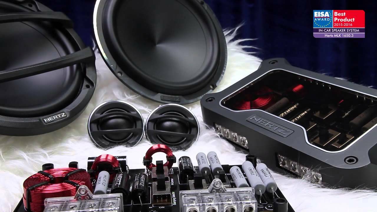 HERTZ MLK1650.3 6.5" MILLE LEGEND COMPONENT SPEAKER SYSTEM - BRAND NEW WARRANTY