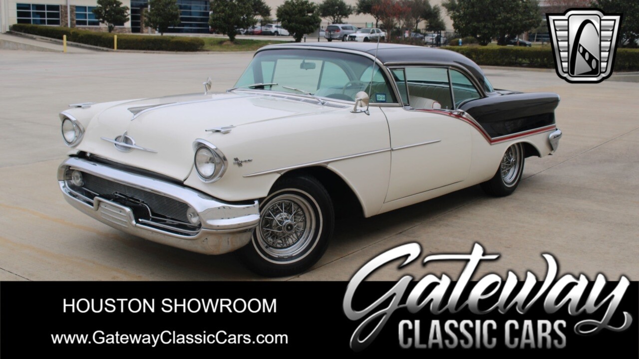 White 1957 Oldsmobile Super 88  V8 3-Speed Automatic Available Now!