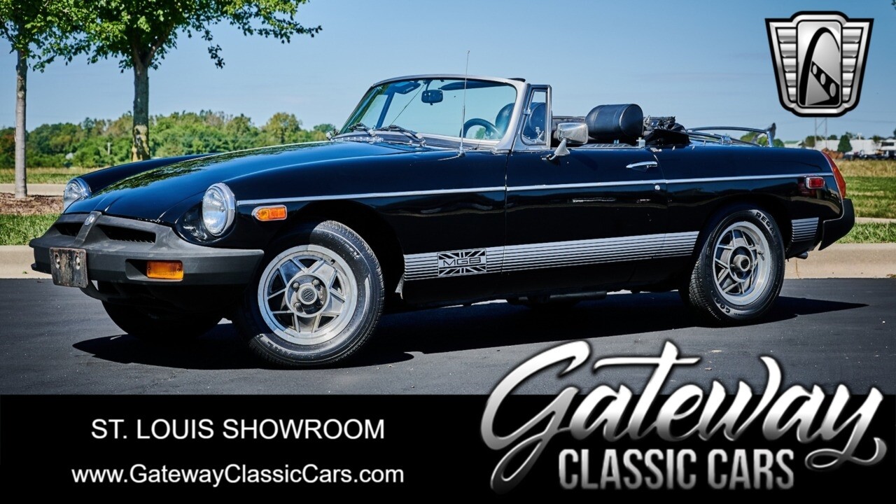 Black 1979 MG MGB  1.8L Inline 4 4-Speed Manual Available Now!