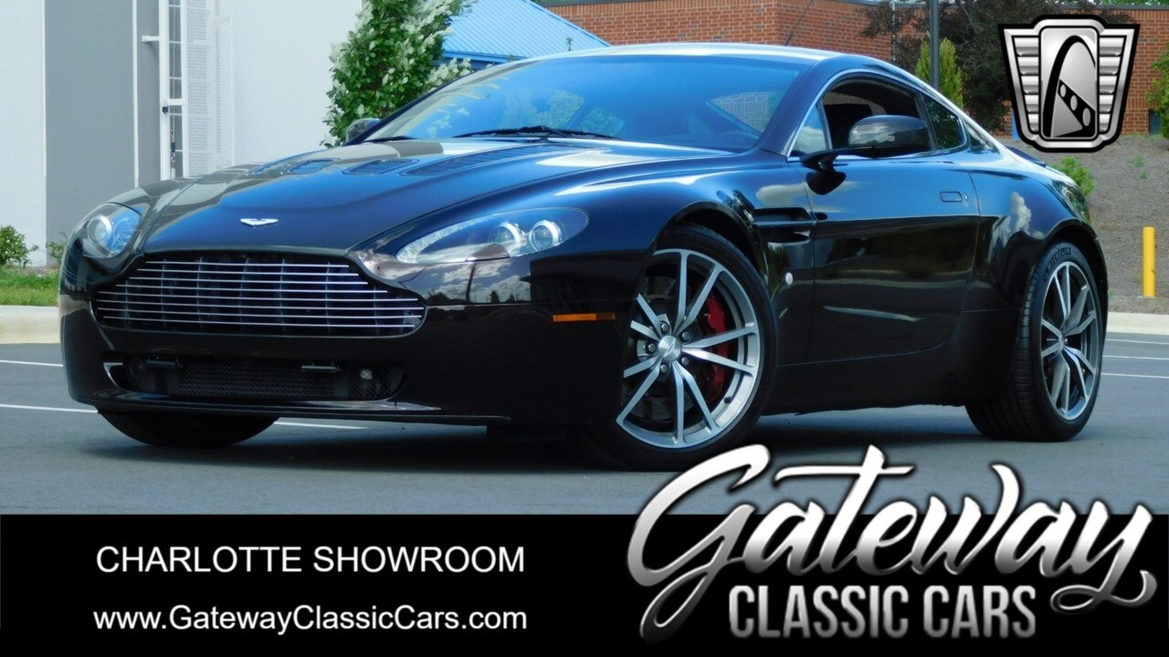 Black Cherry 2007 Aston Martin Vantage  4.3L V8 6 Speed Automated Manual Availab