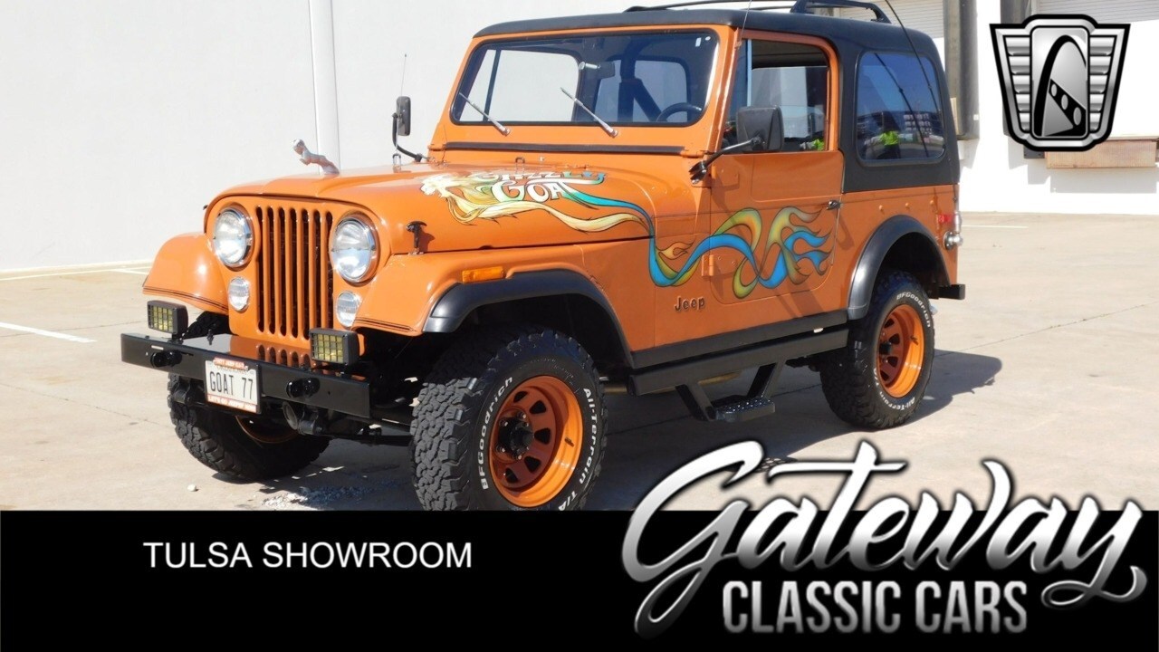 Orange  1977 Jeep CJ7  304cu in V8 QuadraTrac 4WD Automatic Available Now!