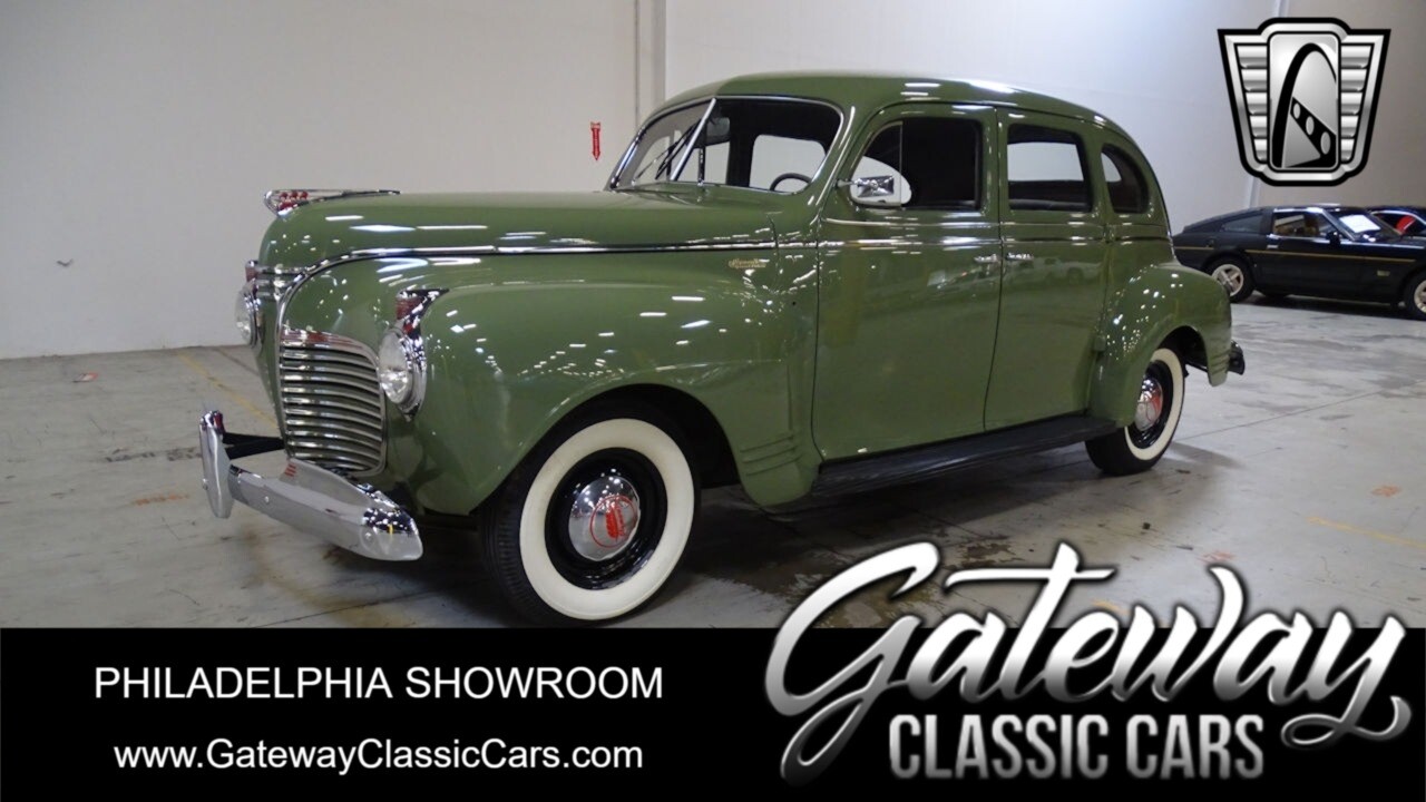 Green 1941 Plymouth Deluxe  I6 Manual Available Now!