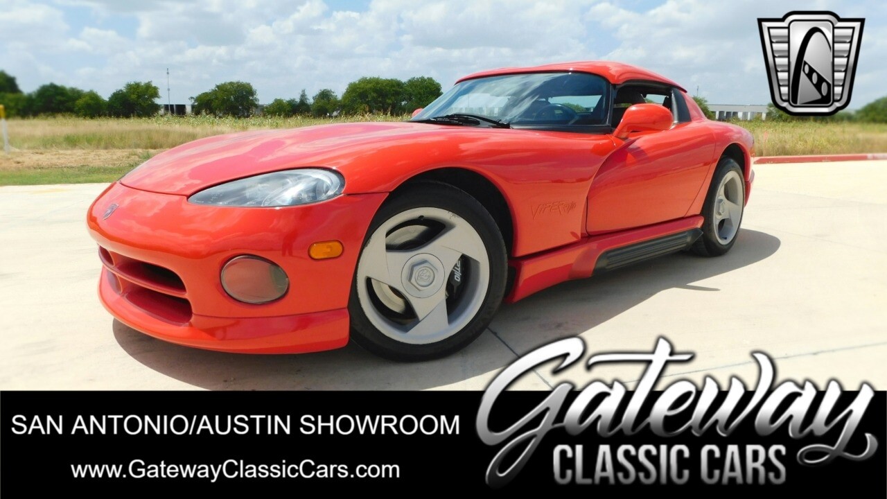 Red 1993 Dodge Viper  V-10 8 liter 6 speed Manual Available Now!