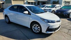 2017 Toyota Corolla ZRE172R Ascent S-CVT Glacier White 7 Speed Constant Variable Sedan Park Holme Marion Area Preview