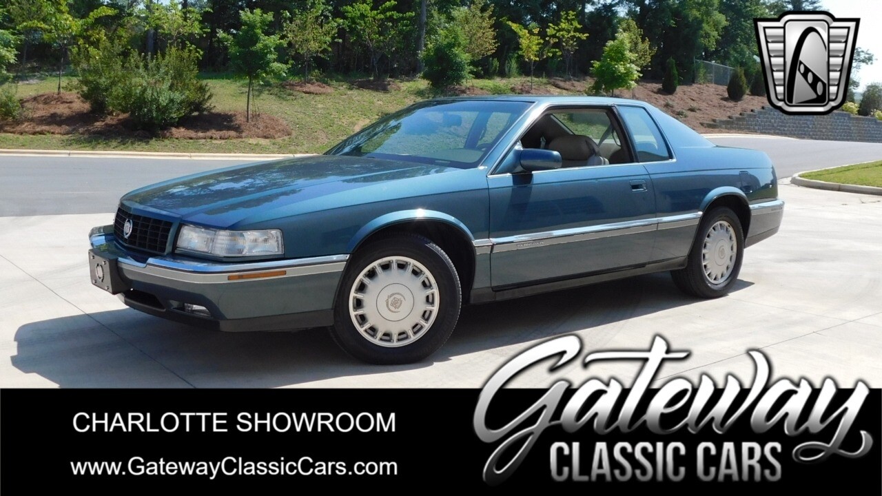 Dark green grey metallic 1993 Cadillac Eldorado  4.6 Liter  Northstar V8 Automat