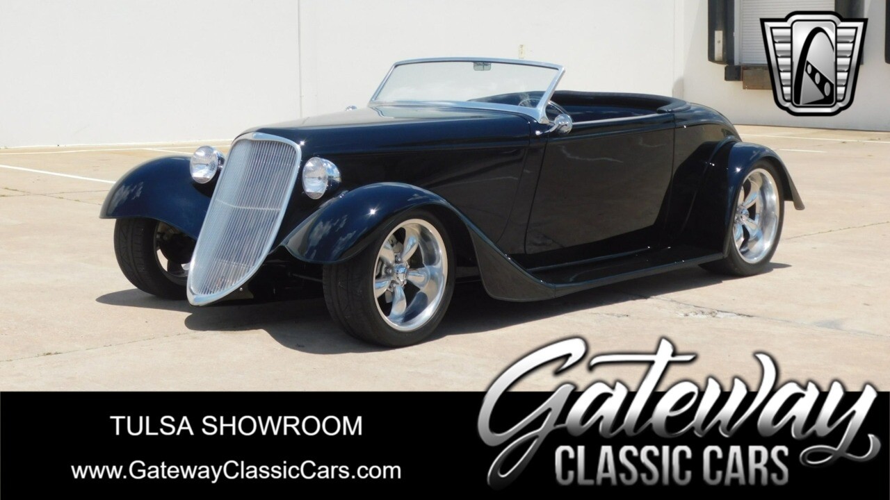 Black 1933 Factory Five Roadster  V8 Automatic Available Now!