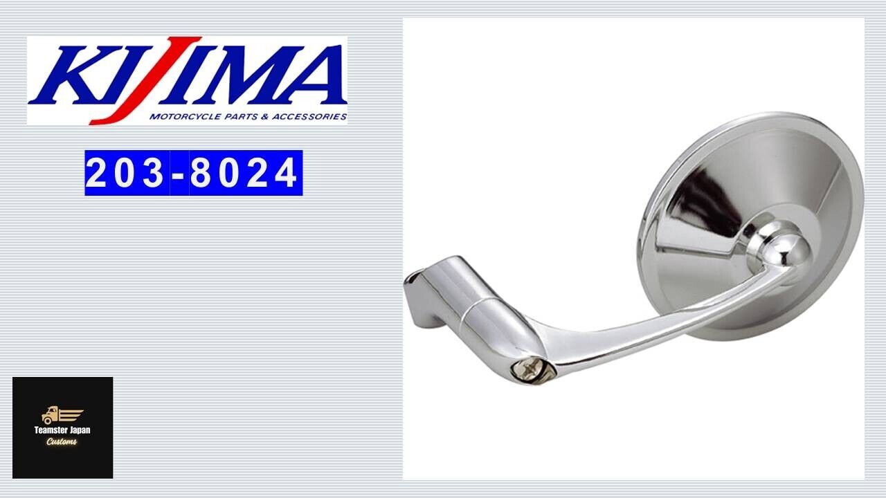 Kijima OEM 203-8024 Euro type mirror both L/R for Yamaha Kijima OEM 203-8024 Euro type mirror both L/R for Yamaha