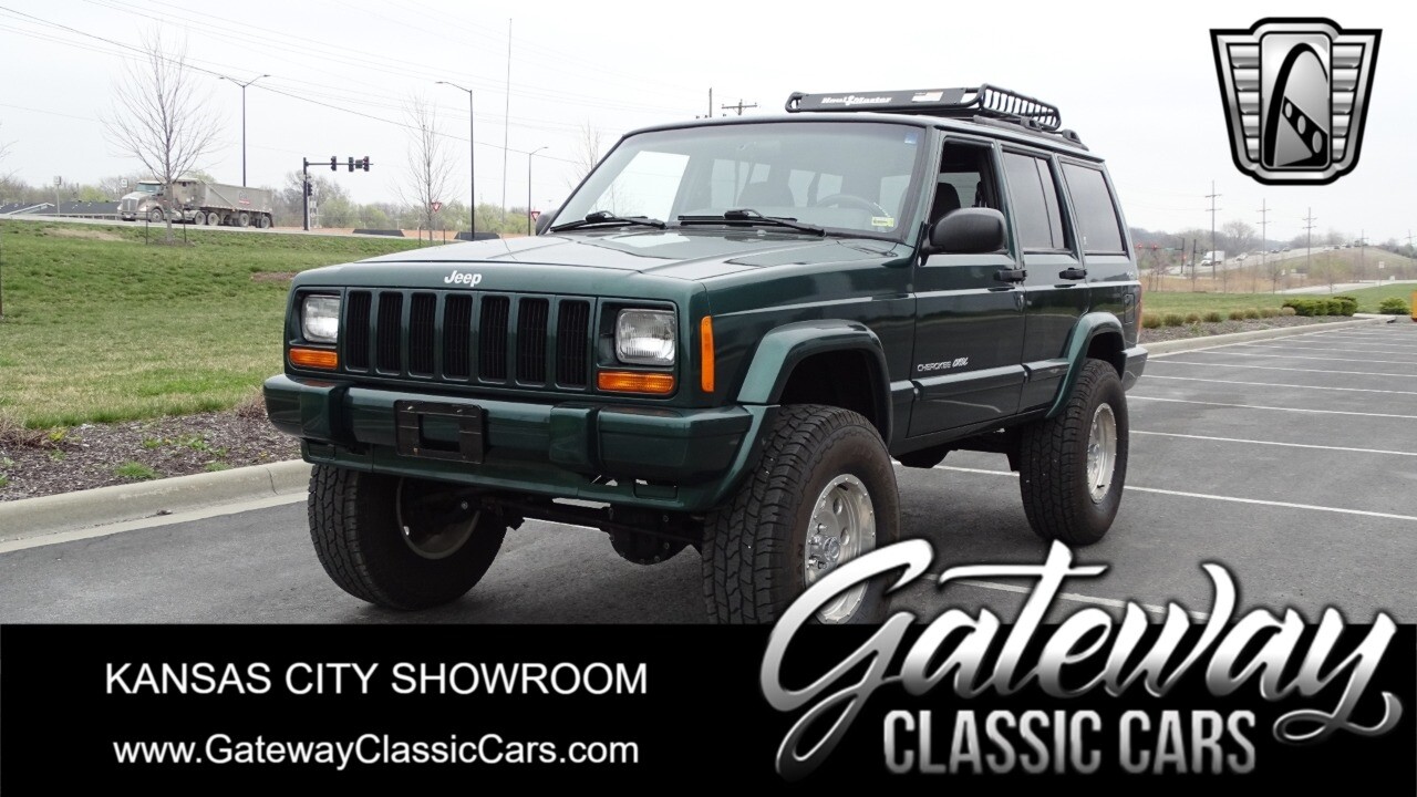 Green 2000 Jeep Cherokee  4.0L I6 Automatic Available Now!