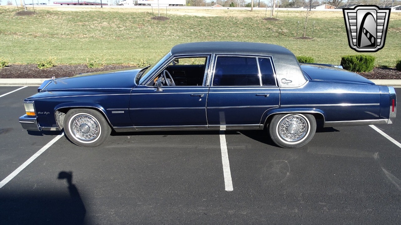 Blue 1983 Cadillac Fleetwood 4100 V8 3 Speed Auto Automatic Available
