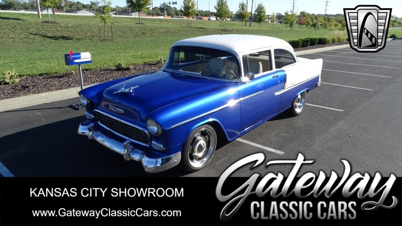 Blue 1955 Chevrolet 210  5.3 Liter LS V8 4L60E Automatic Available Now!