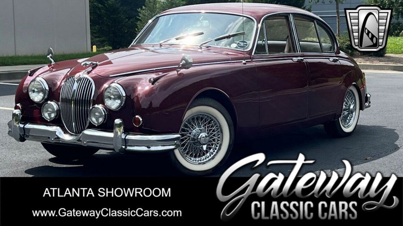 Red 1960 Jaguar MK II  I6 Automatic Available Now!