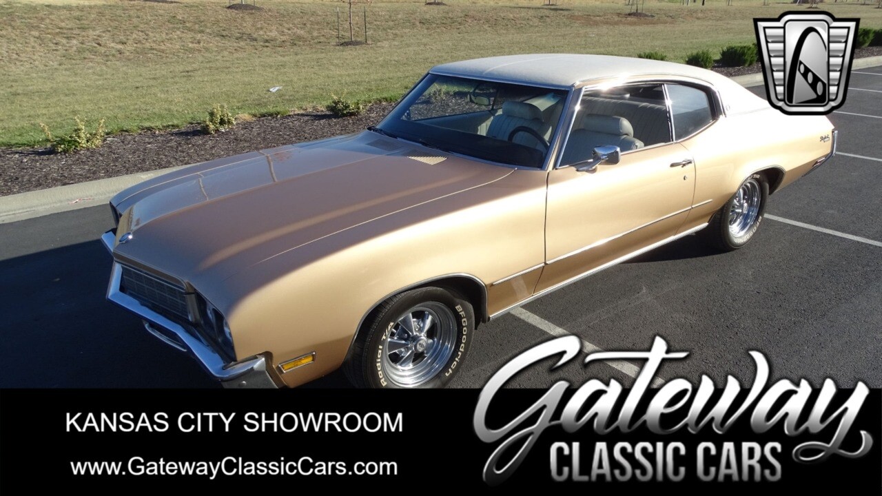 Gold 1972 Buick Skylark  350 2BBL  V8 3 Speed Automatic Available Now!