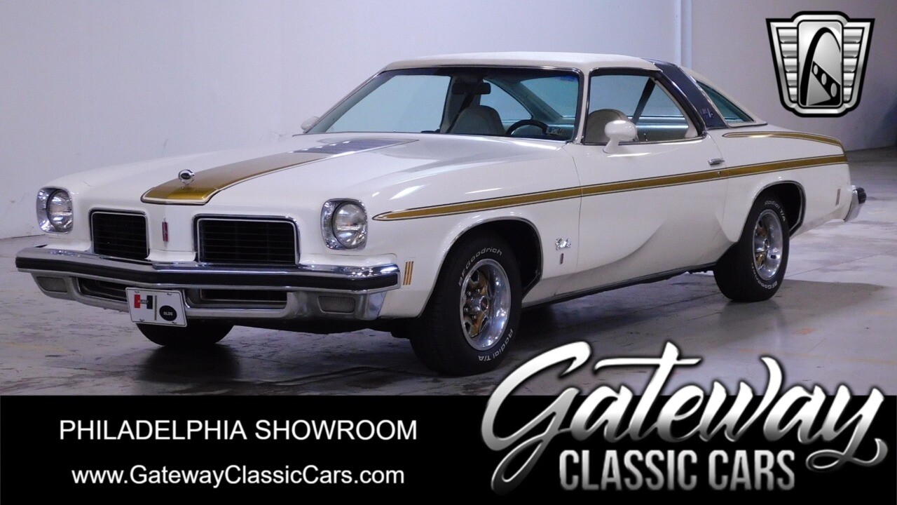 White 1974 Oldsmobile Cutlass  V8 Automatic Available Now!