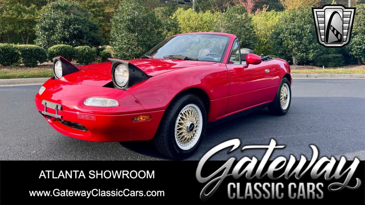 red 1991 Mazda Miata  NA I4 5 speed Manual Available Now!