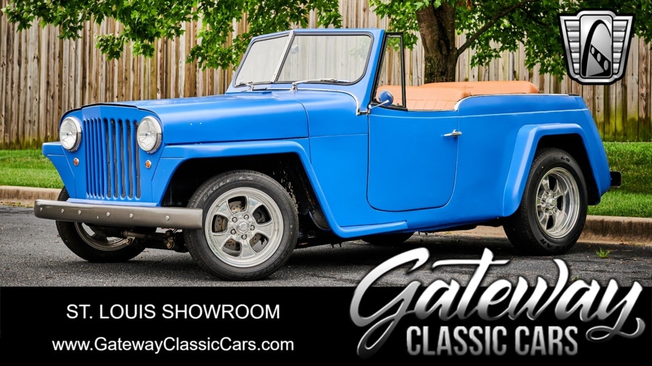 Blue 1948 Willys  Jeep  350CID V8 Turbo 400 Automatic Available Now!