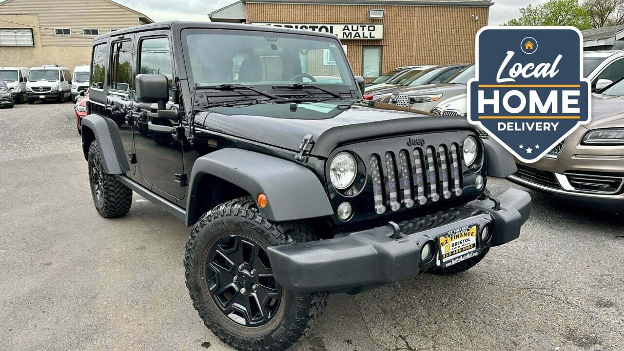 2016 Jeep Wrangler Unlimited Willys Wheeler 4x4 4dr SUV 95114 Miles FINANCING AV