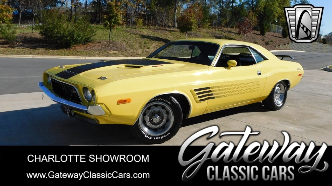 Yellow 1973 Dodge Challenger  318 V8 Automatic Available Now!