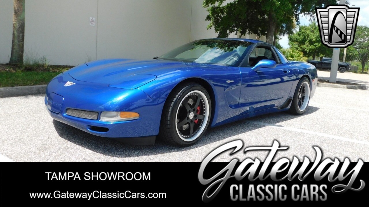 Electron Blue 2003 Chevrolet Corvette  5.7 ltr V8 6 Speed Manual Available Now!