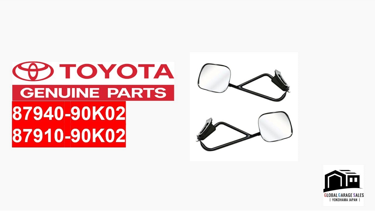 Toyota 87940-90K02 87910-90K02 Fender Mirror Left and Right