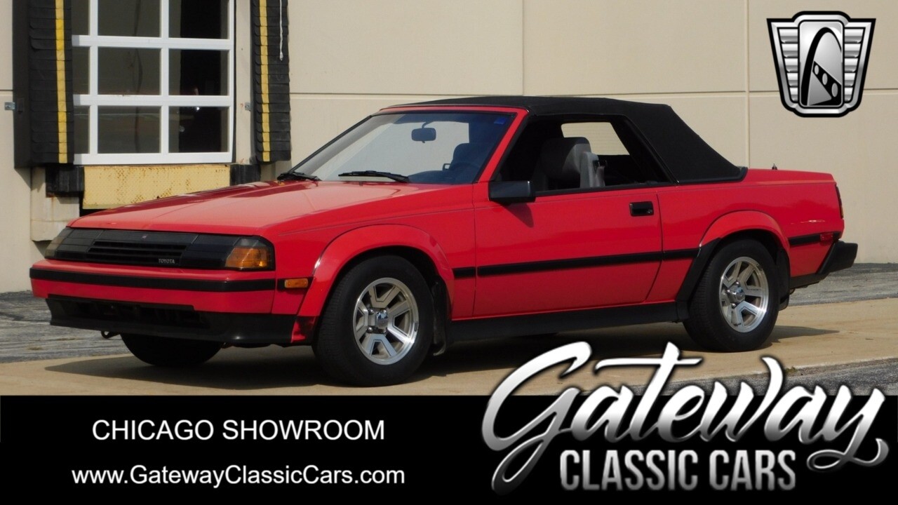 Super Red 1985 Toyota Celica  2.4L 4 Cylinder 4 speed Automatic Available Now!