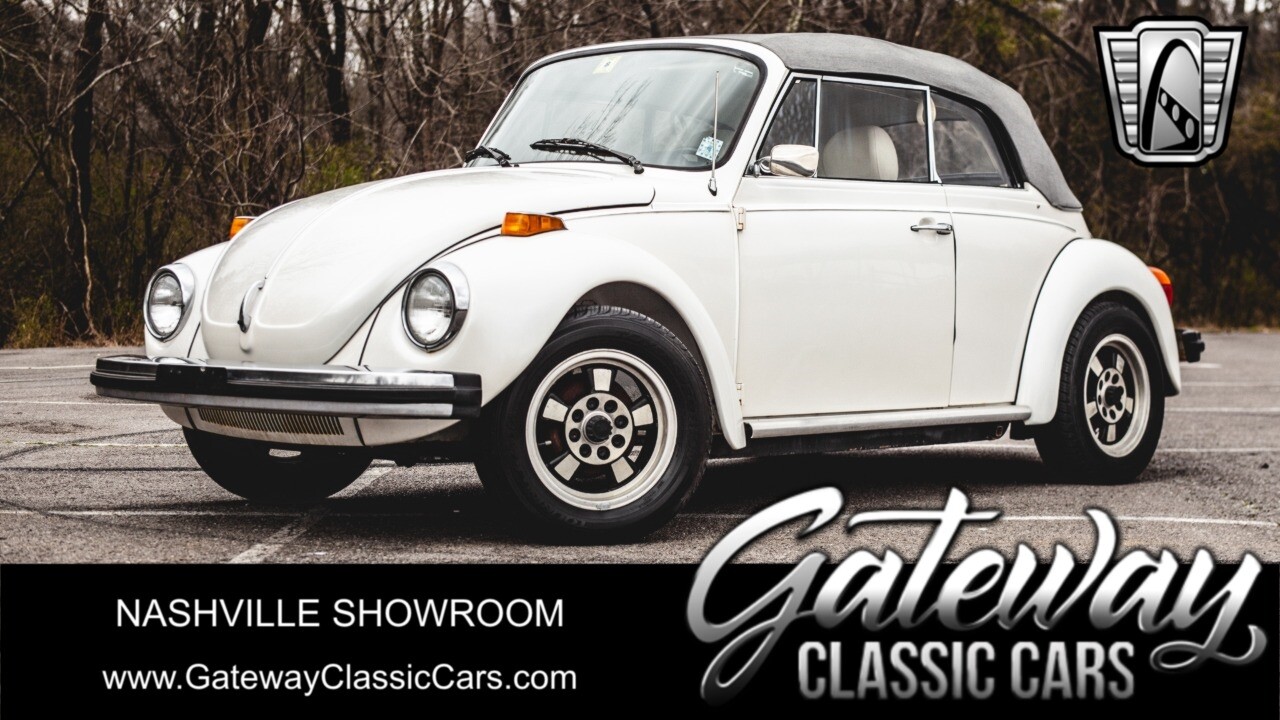 White 1979 Volkswagen Beetle  1.6 L 4 Cylinder 4 speed Manual Available Now!