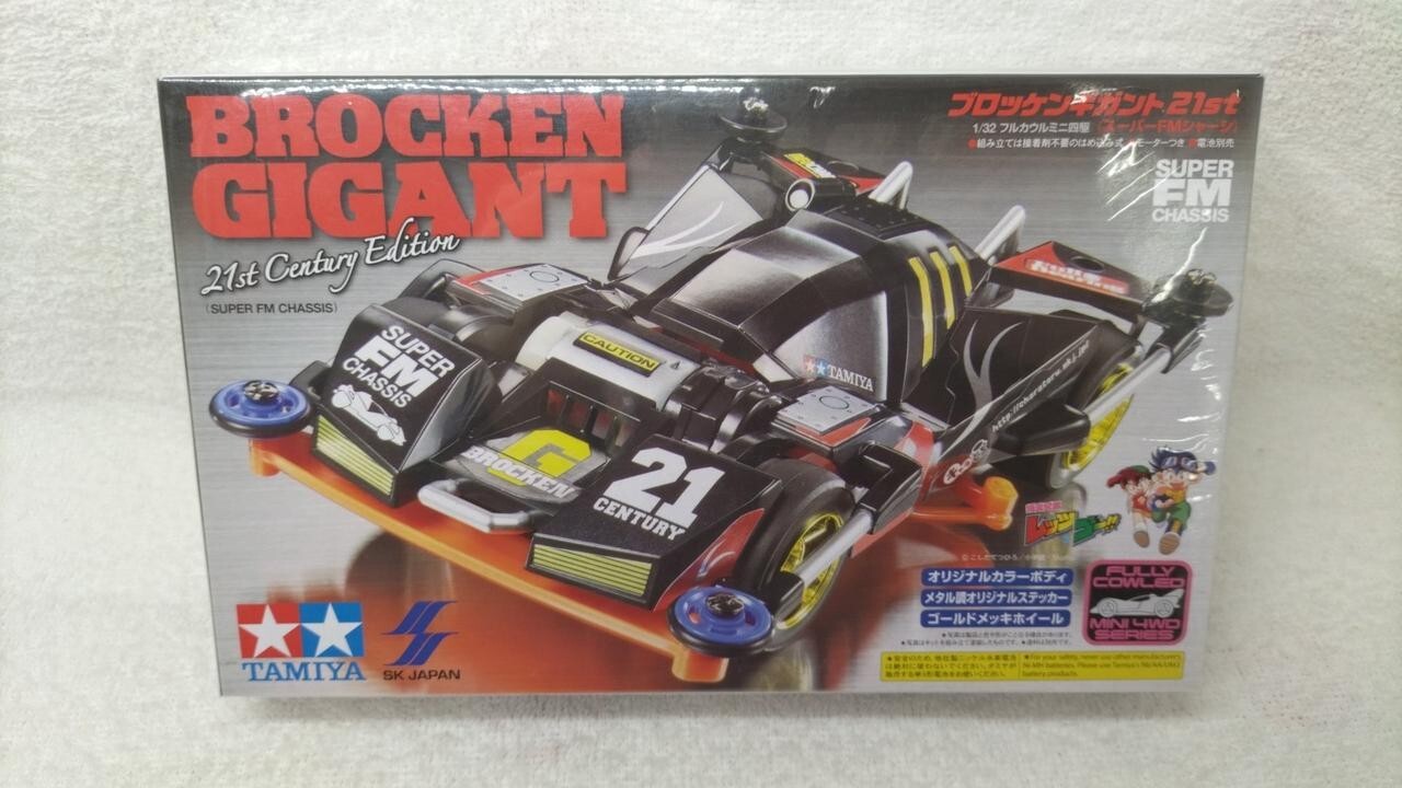 未組立⬛️タミヤ⬛️TAMIYA BROCKEN GIGANT 21st2 Amazon.co.jp: Tamiya Mini 4WD Brocken Gigant 21st II Super