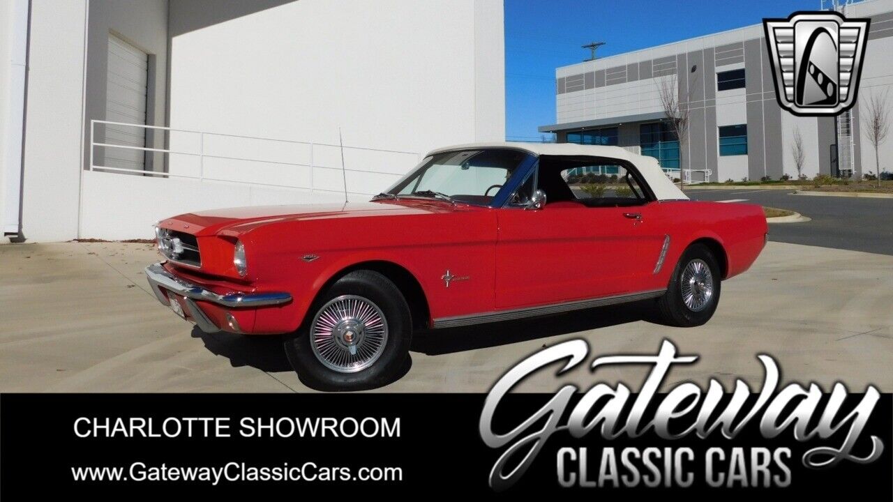 Red 1965 Ford Mustang  260 V8 3 speed Manual Available Now!